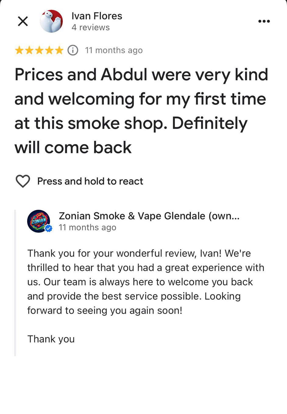 Zonians Group - Review
